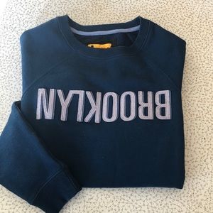 Brooklyn Industries “flipped” crewneck sweatshirt